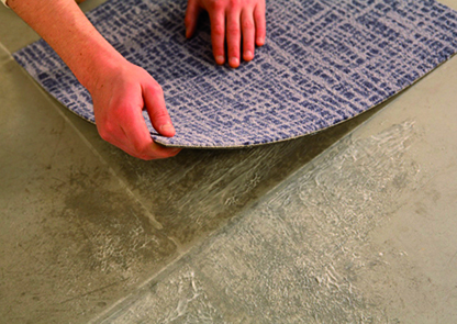 How Do I Lay Carpet Tiles To Achieve A, How To Lay Carpet Flooring
