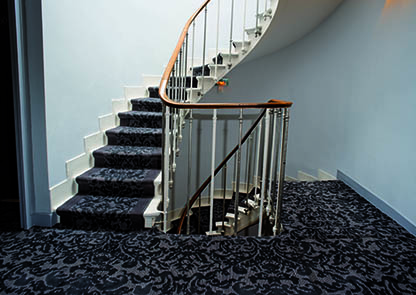 Advice lay hotel carpet staircase