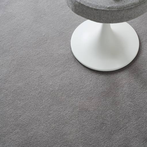 Short Pile Carpet Height 4mm Living Room Carpet Grey -  Finland