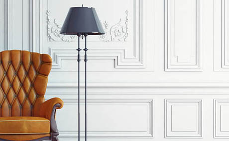 Inspiration patina decor leather armchair